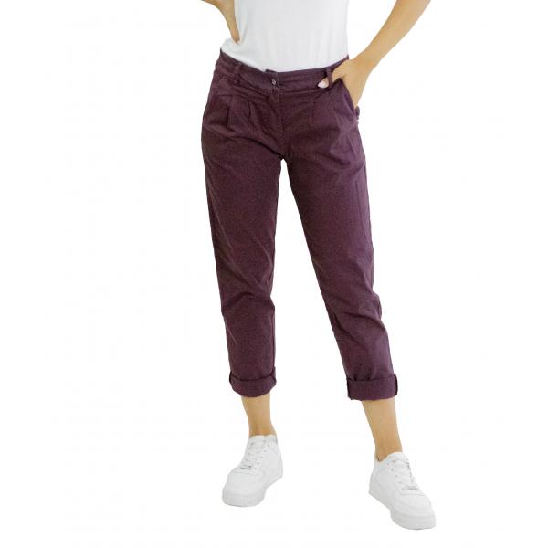 Chino con pence in cotone pesante